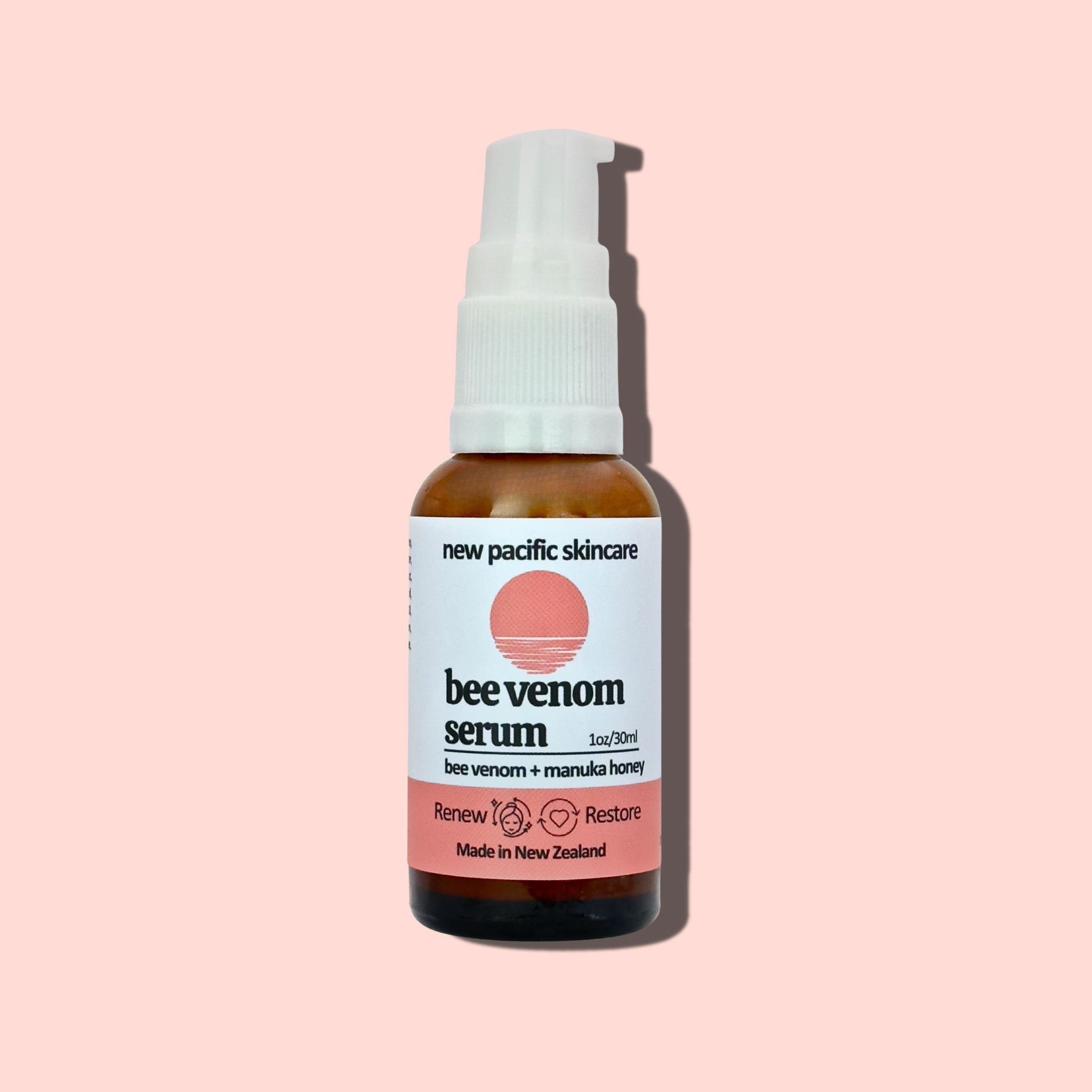 Organic Bee Venom + Manuka Honey Face Serum (1oz/30ml)
