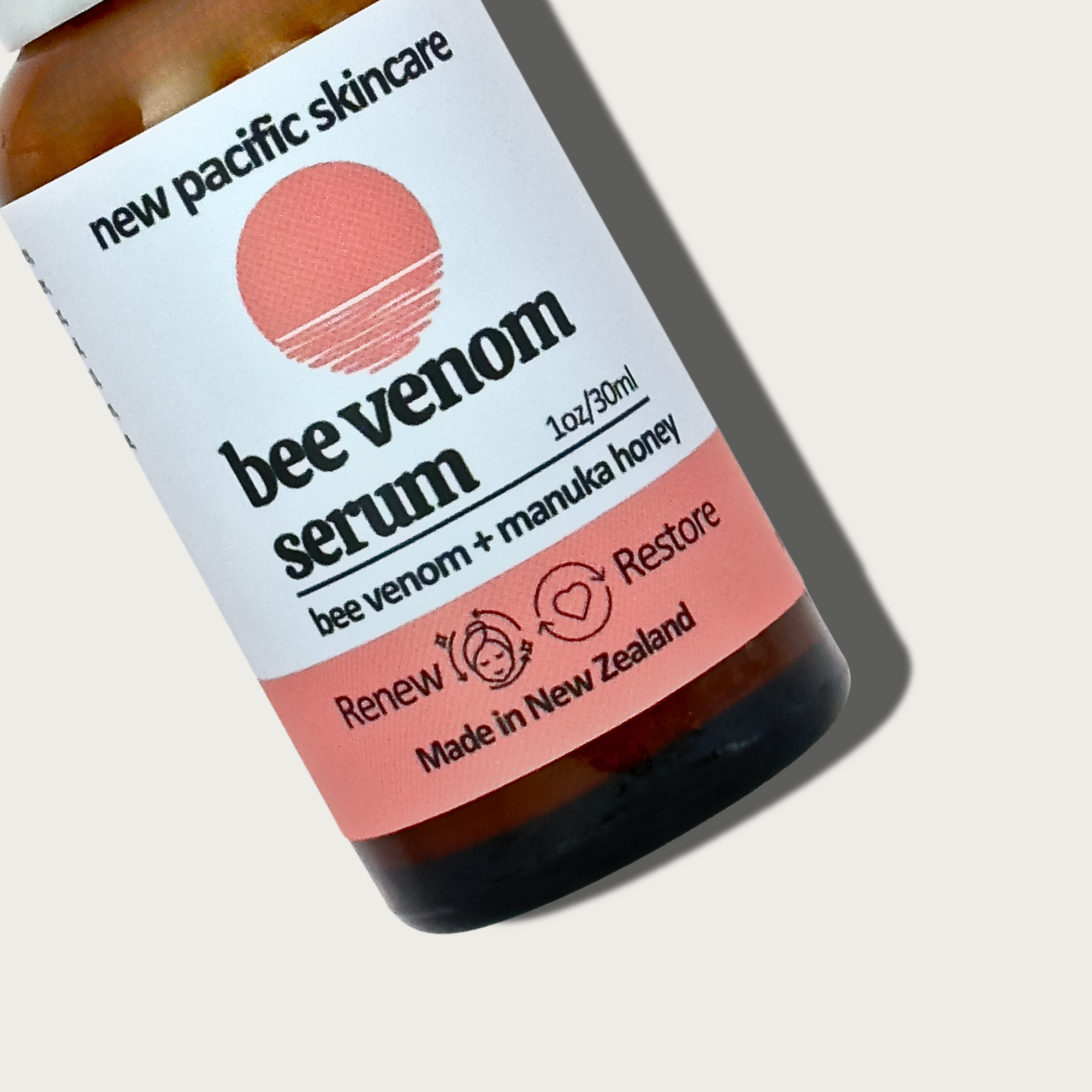 Organic Bee Venom + Manuka Honey Face Serum (1oz/30ml)