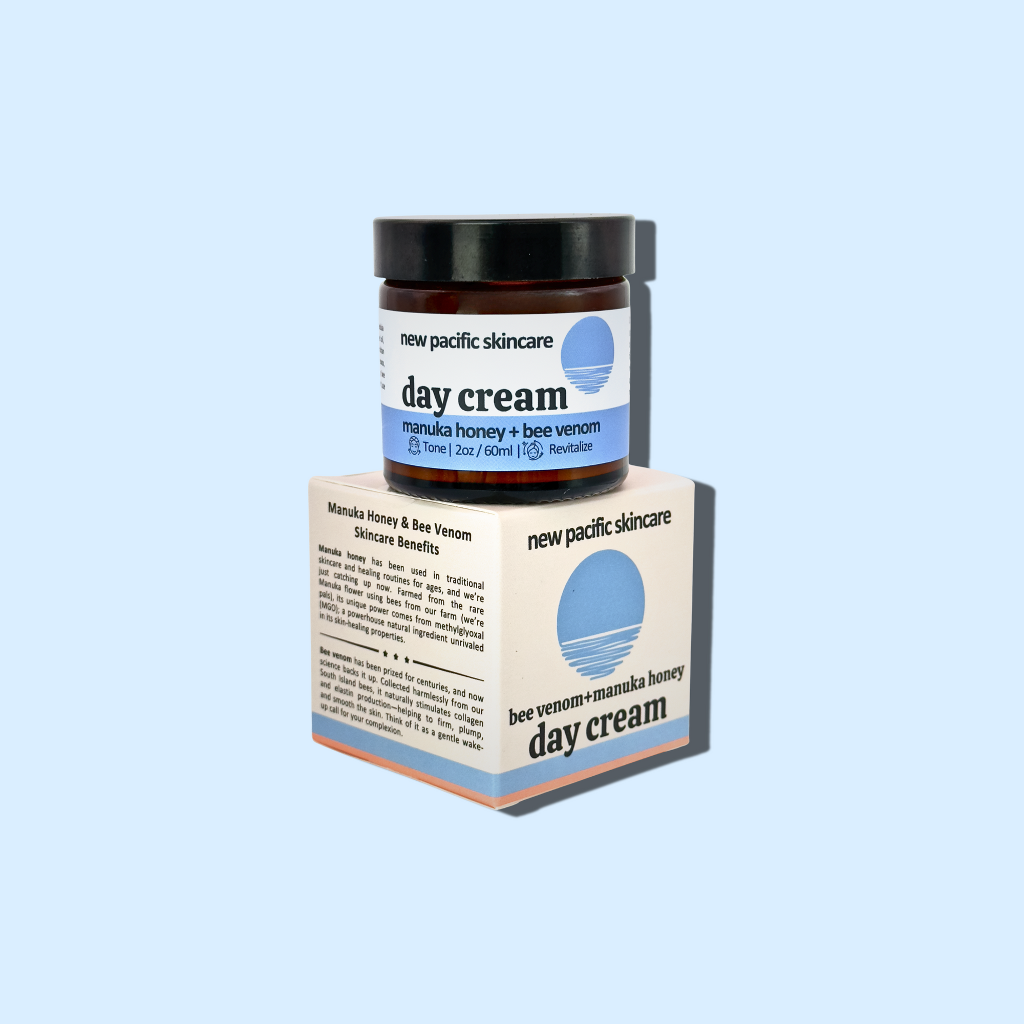 Organic Bee Venom + Manuka Day Barrier Moisturizer (2oz/60ml)